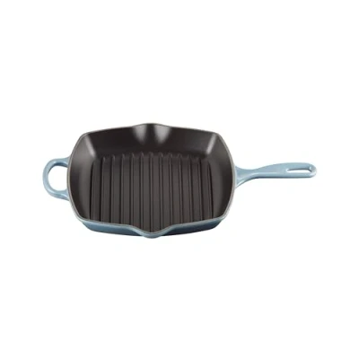 Image of Le Creuset Signature Chambray Cast Iron 26cm Square Grillit