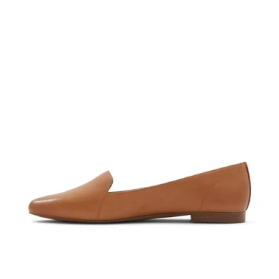 Image of ALDO Women&#039;s Winifred Loafer Flat, Medium Brown, 4 UK