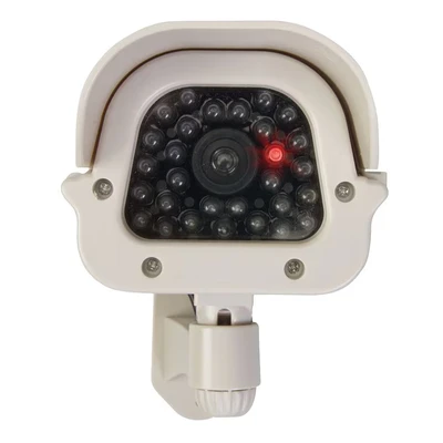 Image of Silverline Solar Powered Dummy CCTV Camera with LED