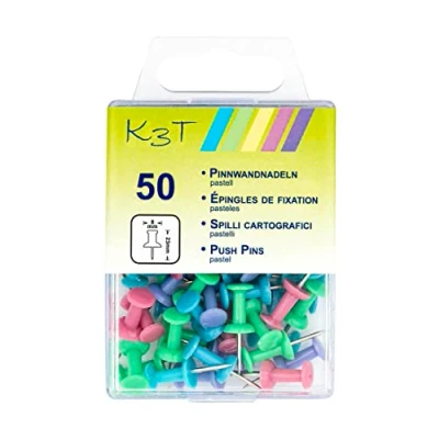 Image of TSI 48357 Pins, Pack of 50, Pastel