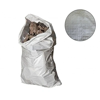 Image of Premium Woven Polypropylene Bags / Rubble Sacks. Reusable Builders x 100