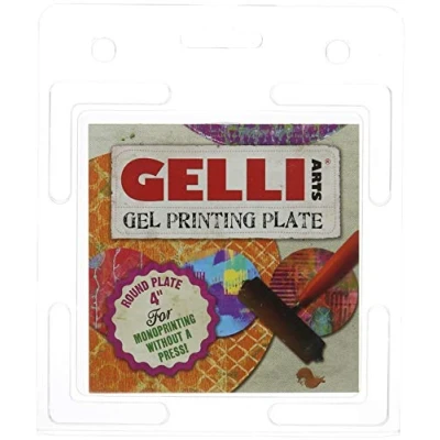 Image of Gelli Arts 4 Inch Round Plate