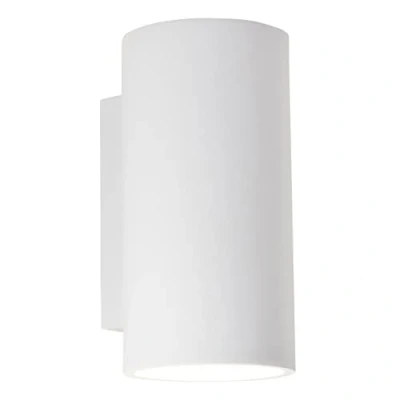 Image of Bologna 240 Up &amp; Down Wall 2 Light Plaster, GU10
