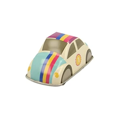 Image of MAJIGG Retro Tin Car, Pull Back and Go Friction Race Various