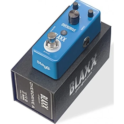 Image of Stagg 22344 Blaxx Overdrive Electric Guitar Effect Pedal