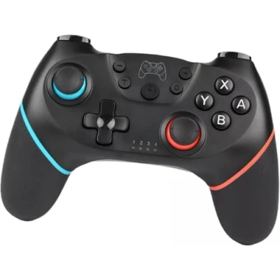 Image of Snugome Wireless Controller for Switch/Lite/OLED Pro Switch Remote Joystick Gamepad Supports Wake up, Gyro Axis, Turbo, Dual Vibration and Screenshot Function (Black)