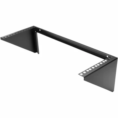 Image of StarTech.com 4U Wall Mount Patch Panel Bracket 19 inch Steel Vertical Mounting Rack for Network and Data Equipment (RK419WALLV)