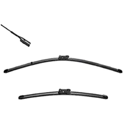 Image of 65264406000, 65264406006 wiper blade SWF 119489 650, 700mm Front Flat with spoiler for left hand drive vehicles VOLKSWAGEN: Crafter Van