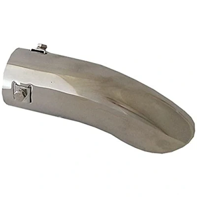 Image of 9x Simply Stainless Steel 51mm Curved Exhaust Trim ETC51