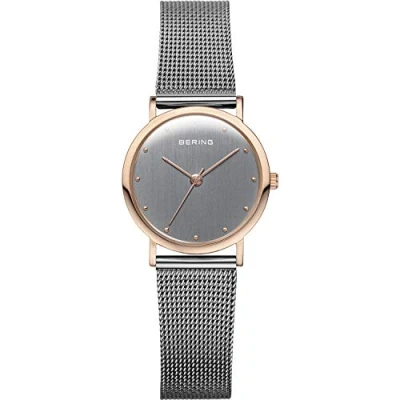 Image of BERING Women Analog Quartz Classic Collection Watch with stainless steel Strap and Sapphire Crystal 13426 369