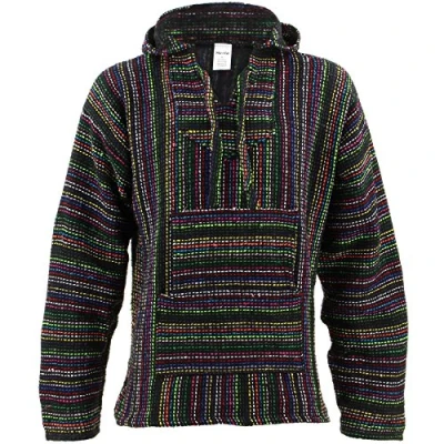 Image of Siesta Mexican Baja Jerga Hoody Multifleck (Medium)