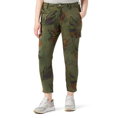 Image of Desigual Women&#039;s TROPI Casual Pants, Green, 34