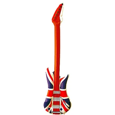 Image of Henbrandt Inflatable Union Jack Guitar