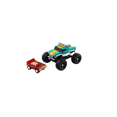 Image of LEGO Creator 3in1 Monster Truck Toy 31101 Cool Building Kit for Kids, New 2020 (163 Pieces)