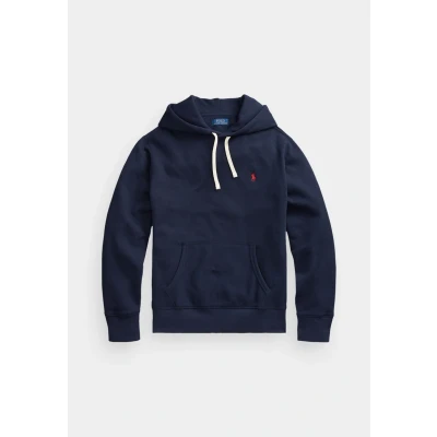 Image of Polo Ralph Lauren THE RL Fleece Hoodie Hoodie, Men&#039;s, Size: Small, Marine