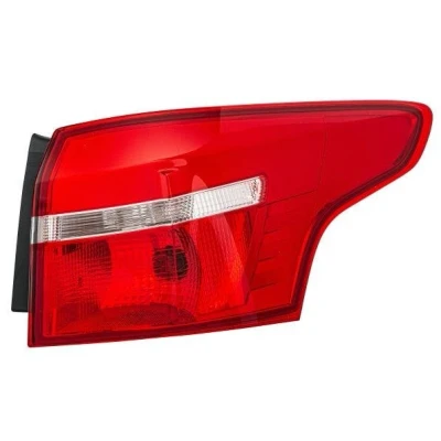 Image of 1868289, 2033122, F1EB13404EA Rear light HELLA 2SD 354 828 161 Right Outer section LED, P21W, PY21W 12V without bulbs with bulb holder