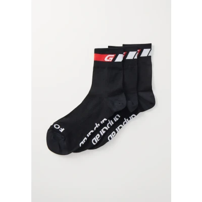 Image of GripGrab Classic Regular Cut Single &amp; Multipack Summer Cycling Socks Road Bicycle Mountain Gravel Bike Indoor Spinning