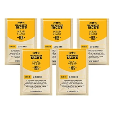 Image of 5X Mangrove Jack’s Craft Series Mead Yeast M05 (10g)