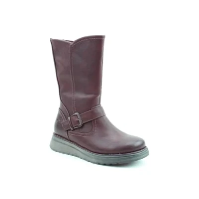 Image of Heavenly Feet Bella Bordo Burgundy 5