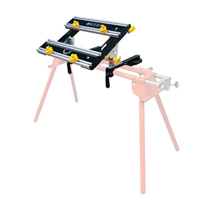 Image of Portable Tilting Adjustable WORKMATE MITRESAW Stand Attachment Workbench