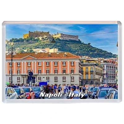 Image of Baked Bean Store Napoli Italy 96 x 67mm Jumbo Fridge Magnet/Magnets BBSFHM356
