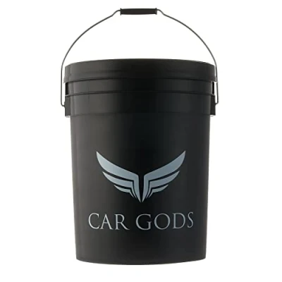 Image of Car Gods Bucket Heavy Duty Plastic for Washing and Detailing, Compatible with Products, 20 L