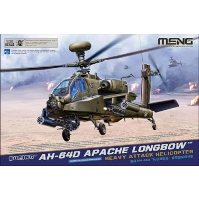 Image of Meng Model 1:35 AH 64D Apache Longbow Helicopter