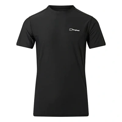 Image of Berghaus Men&#039;s 24/7 Short Sleeve Crew Tech Baselayer T Shirt, Dusk, XXL