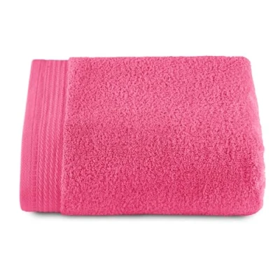 Image of RIZO Top Towel Premium Large Bath Towels 1 Shower 100 x 150 cm 100% Cotton 600 g Strawberry
