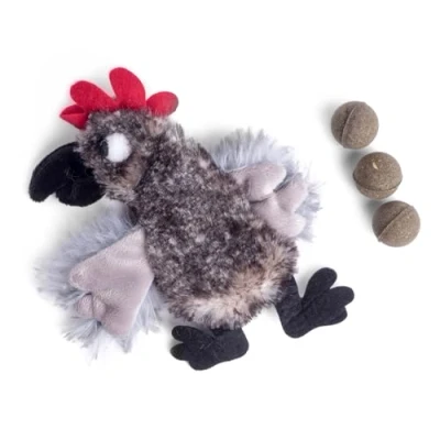 Image of Petface Refillable Catnip Plush Cockerel Cat Toy