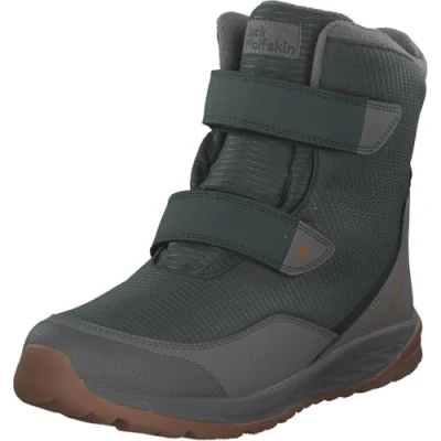 Image of Jack Wolfskin Polar Bear Texapore High Vc K Winter Boots, Slate Green, 13.5 UK Child