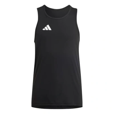 Image of adidas Boys Junior Adizero Team Singlet T Shirt, 15 16 Years
