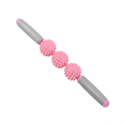 Image of Hedgehog Ball Massage Stick Balls Muscle Roller with Spiky Tools for Legs Body