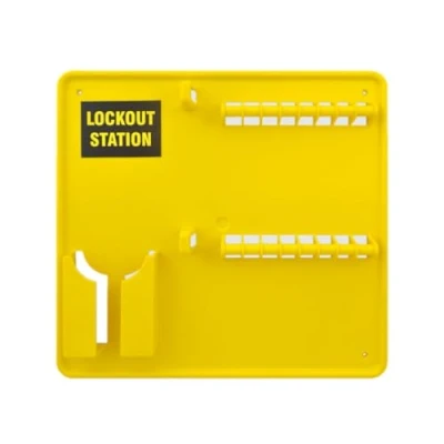 Image of Lockout Station Board Only, Holds Up To 16 Pieces, Complete With Fixings, H345 x W345 D40mm