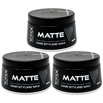 Image of Totex Hair Styling Matte Cream Wax I Natural Look Finish Defining Paste 150 ml (Pack Of 3)