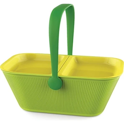 Image of Alessi Petnic Travel Organiser for Pets, Green