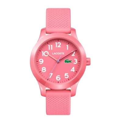 Image of Lacoste Analogue Quartz Watch for kids with Pink Silicone bracelet 2030006