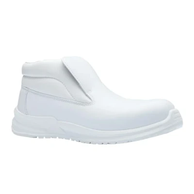 Image of Blackrock White Hygiene Slip On Safety Boot with Steel Toe Cap