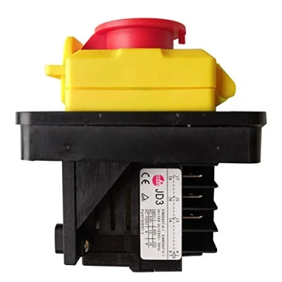 Image of KEDU KJD11 8 Pins Waterproof Electromagnetic Switches JD3 Relay ON OFF Push Button Switch with Power Failure and Undervoltage Protection Function for Machine Tool Equipment 230V 16A