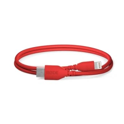 Image of RØDE SC21 USB C to Lightning Cable, 30 cm, Red