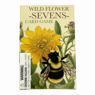 Image of House of Marbles Wildflower Sevens Card Game