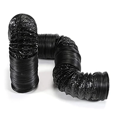 Image of STERR Reinforced Flexible Ventilation Duct Hose 3 inches / 80 mm x 10 m Exhaust for Heating and Cooling Air Conditioning CFD080_10