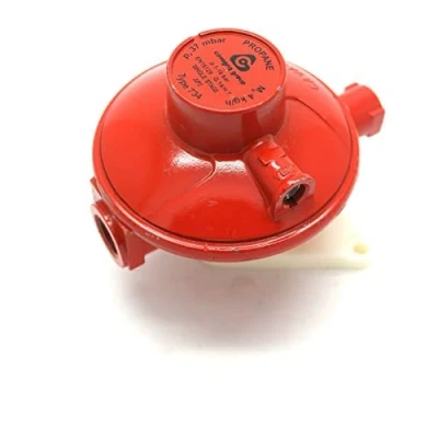 Image of Cavagna Wall Mounted 37mbar 4kgh Propane regulator 1/4 BSP Female x 3/8 F