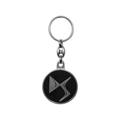 Image of DS Official Metal Keyring, Black, Taglia unica, Simple