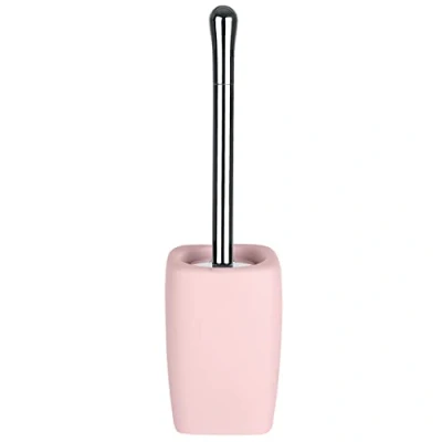 Image of Spirella Toilet Brush Retro Stoneware 11.5 x 42 cm Pastel Pink, Standard Size