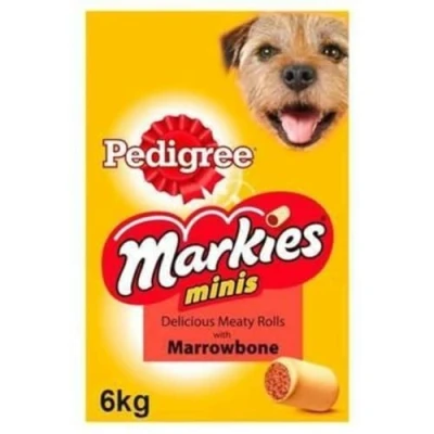 Image of PEDIGREE Markies Biscuits Mini Dog Treats 500g (sold in 12 case pack)