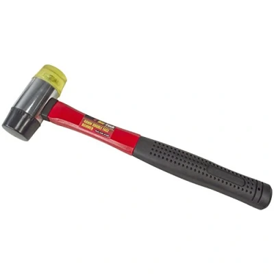 Image of 40mm DOUBLE FACE HAMMER FIBREGLASS SHAFT