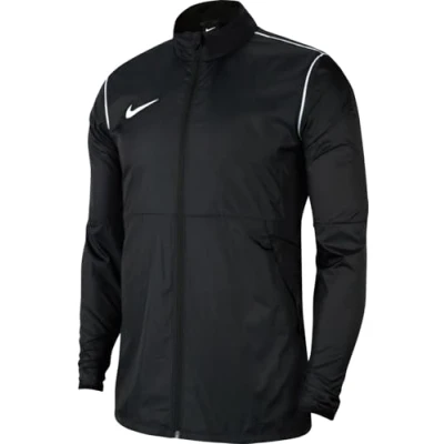 Image of Nike Men&#039;s Park 20 Rain Jacket Kway, black/White/White, S UK