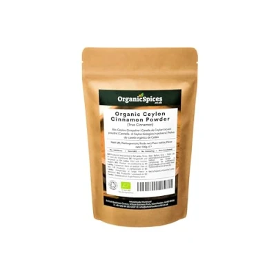 Image of Organic Ceylon CInnamon Powder 100g Soil Association Certified