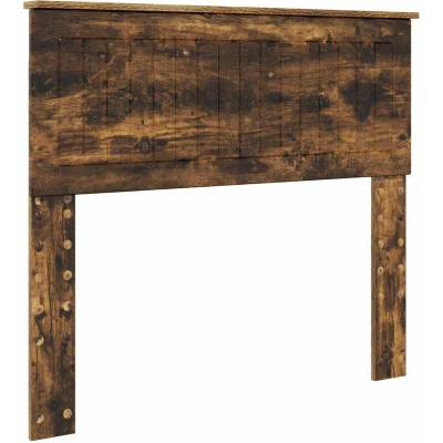 Image of vidaXL Headboard with Smoked Oak 100 cm Engineered wood